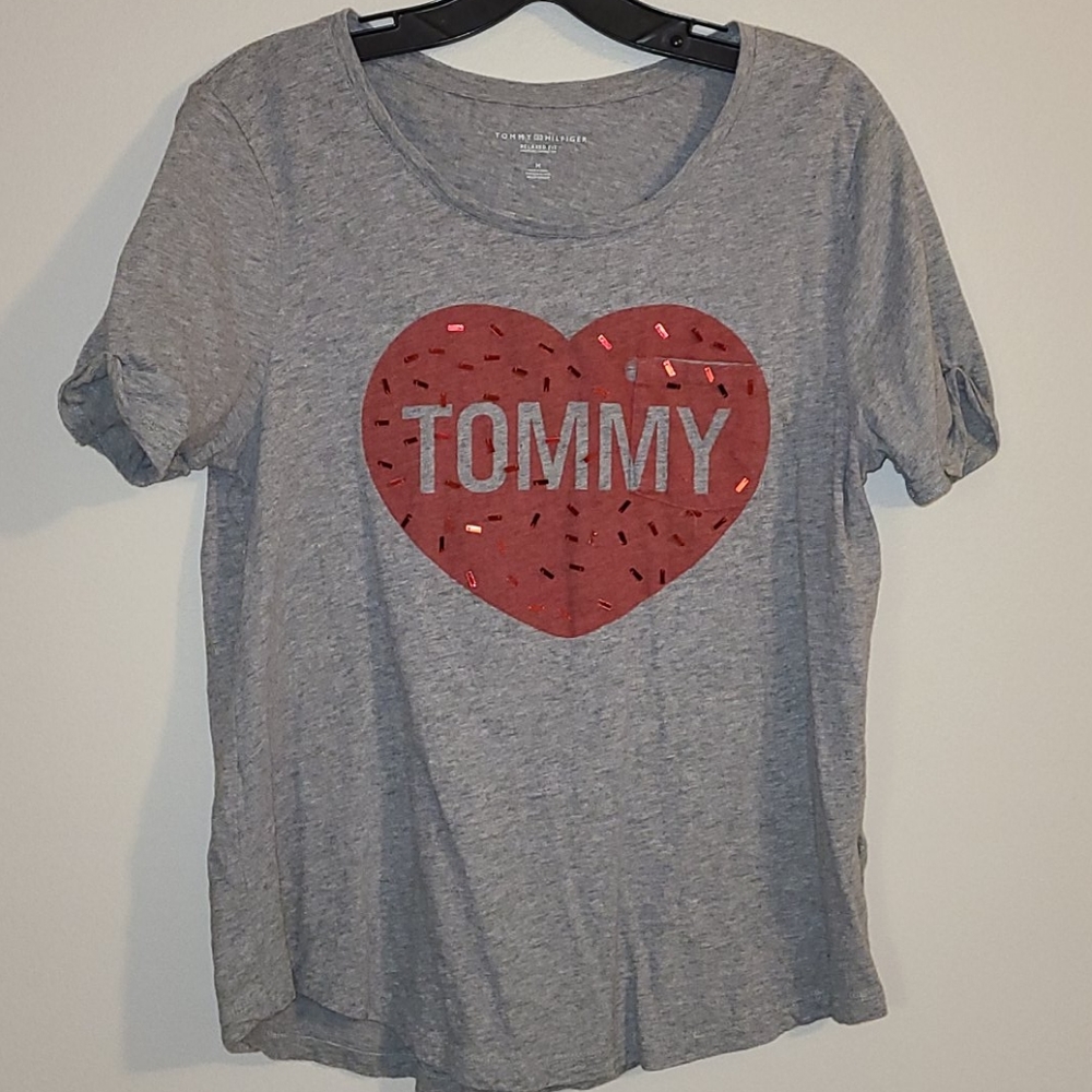 NWOT Tommy Hilfiger Bling T-shirt - Picture 1 of 4